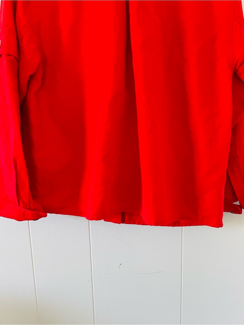 CAbi Vibrant Red Jean Jacket - Picture 9 of 9